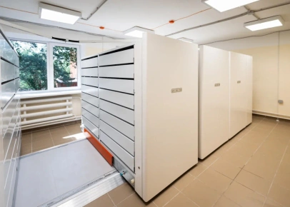 Мобильный архив с электронным управлением